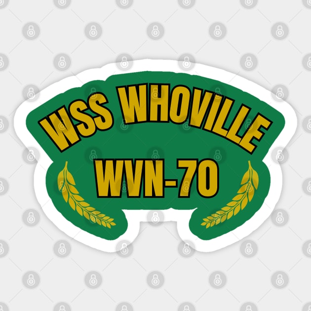 WSS Whoville Large Sticker by Spatski